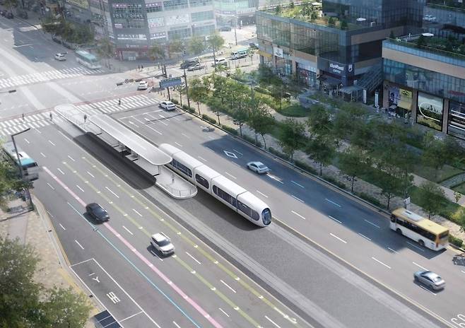 '동탄트램' 컨셉트(안). 화성시 제공