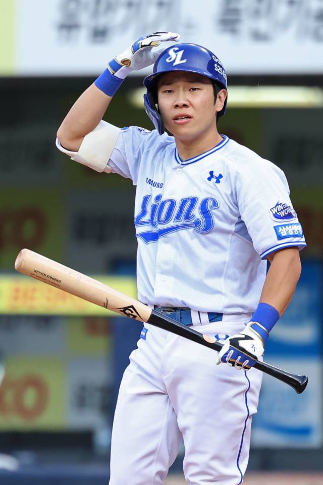 삼성 라이온즈의 김지찬. 삼성 제공