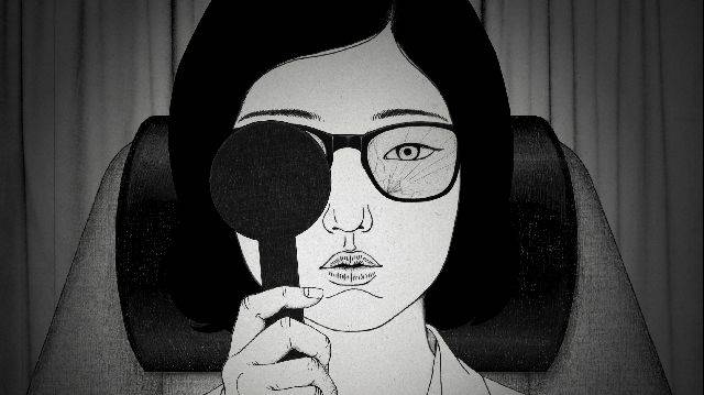 정유미 감독의 애니 '안경' 스틸컷. 매치컷 제공