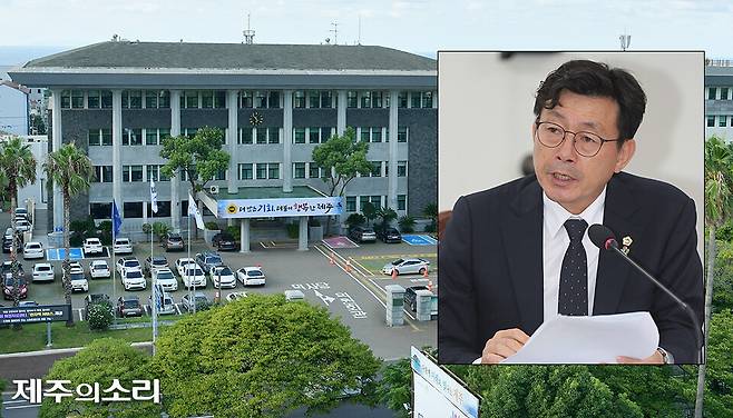 제12대 제주특별자치도의회에서 제4기 예산결산특별위원회 위원장으로 사실상 내정된 국민의힘 소속 강상수 의원.