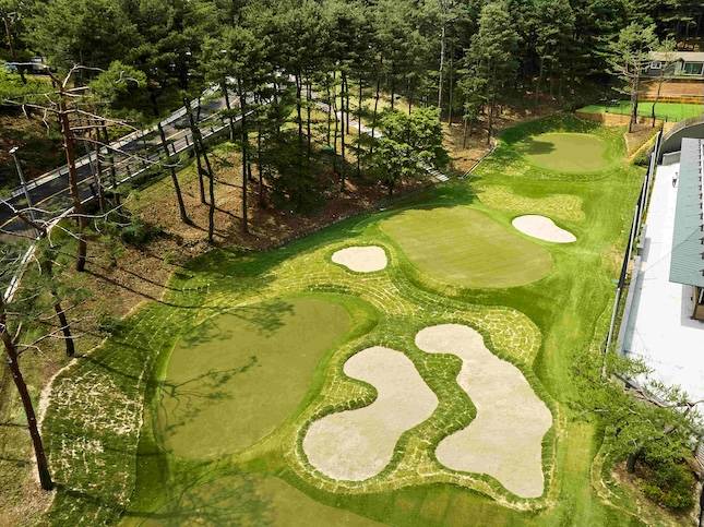 워커힐 골프클럽의 숏게임 콤플렉스. / 사진=워커힐 호텔앤리조트
