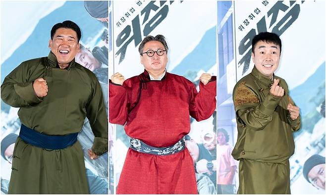 (왼쪽부터)&nbsp;라그차바자르 수크볼드,&nbsp;&nbsp;K.만라이바타르,&nbsp;오란처크트 처크턱바야르