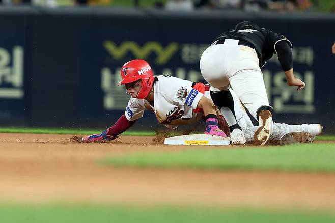 도루하는 KIA 타이거즈 박찬호. 사진제공=KIA 타이거즈