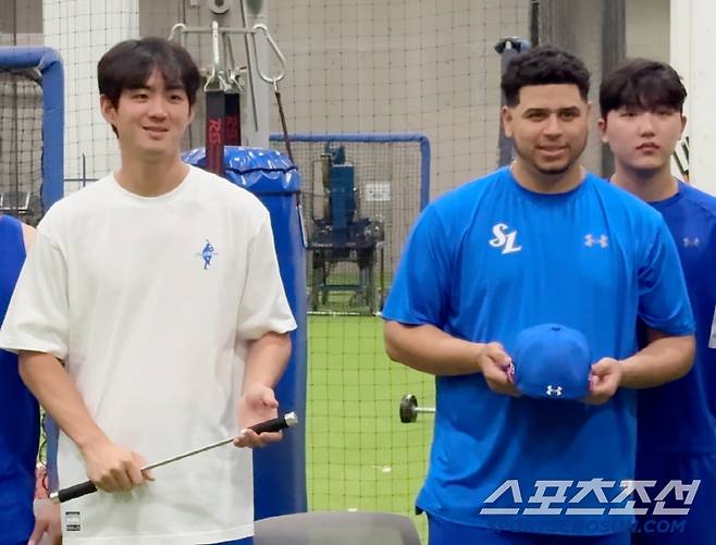 기대감 가득한 구자욱의 눈빛