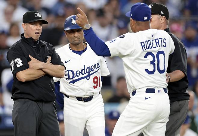 데이브 로버츠 감독. AFP연합뉴스