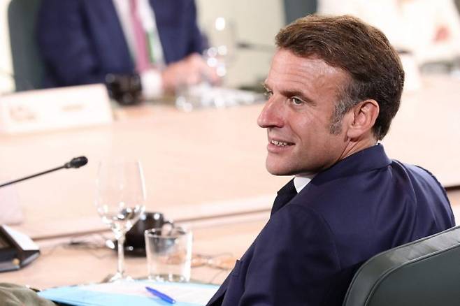 에마뉘엘 마크롱 프랑스 대통령. AFP연합뉴스
