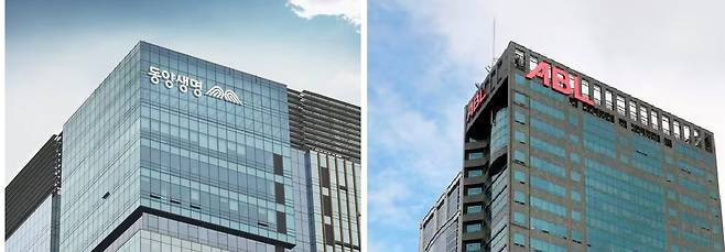 동양생명과 ABL생명 본사. /각사 제공