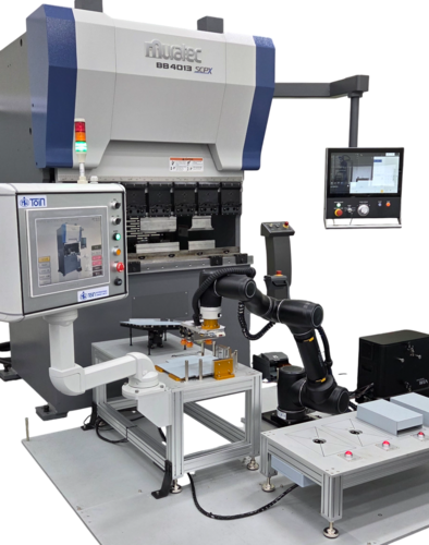 푸른기술의 절곡 자동화 솔루션.