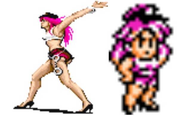 그녀의 기본 공격은 바로 싸대기권!