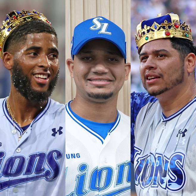 삼성 디아즈-가라비토-후라도. 삼성 제공