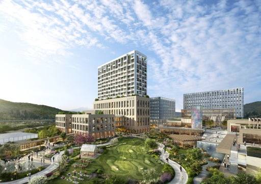 부산 기장군 오시리아의 'VL 라우어' 조감도.  /한경DB