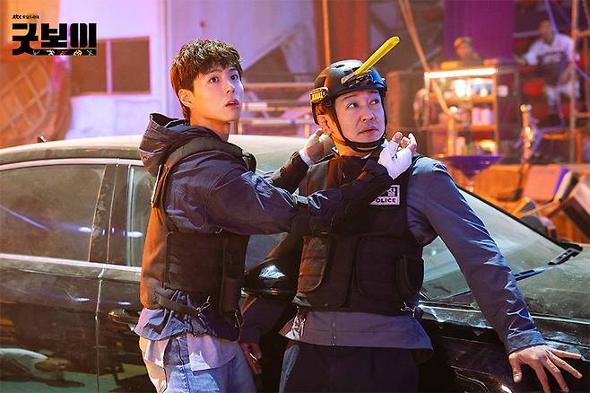 드라마 <굿보이> 스틸컷. JTBC 제공