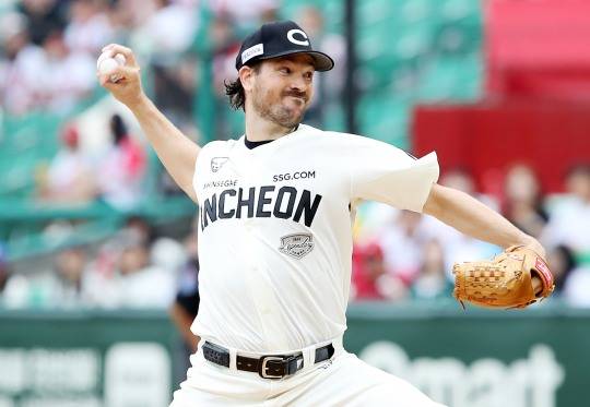 킥 체인지업을 장착한 앤더슨. 사진=연합뉴스