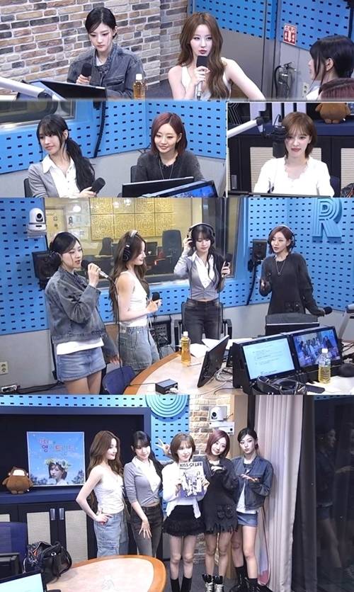 걸그룹 KISS OF LIFE(키스오브라이프)가 무더운 여름밤 청취자들의 마음을 사로잡았다.