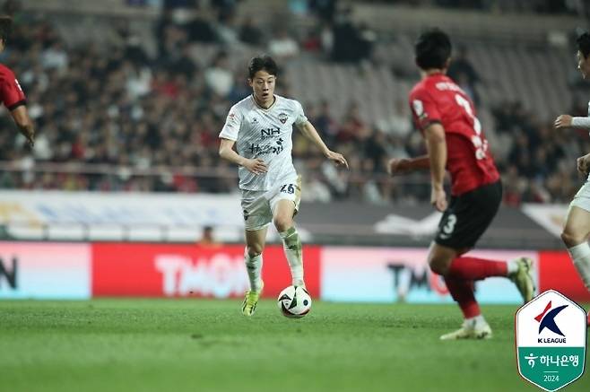 강원 FC 김민준. 사진=한국프로축구연맹