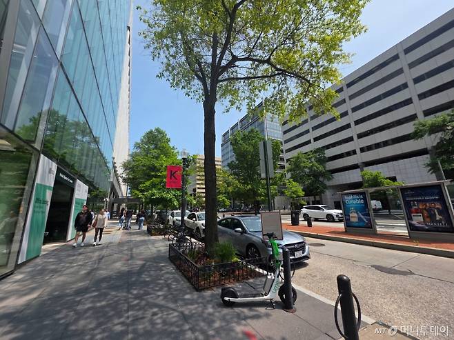 이른바 '로비의 거리'로 불리는 미국 워싱턴 D.C.의 K스트리트/사진=박광범 기자