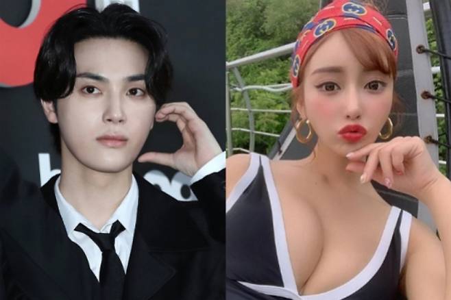 일본 포르노배우와 사적 만남으로 보이그룹 더보이즈에서 퇴출된 가수 주학년이 경찰에 고발 당했다.  /사진=머니투데이 DB, 아스카 키라라 SNS 캡처