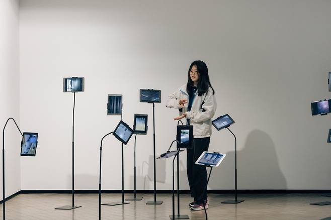 리움미술관이 마련한 '감각 너머 2025' 프로그램의 일환으로 열린 워크숍 '겹겹이, 감각을 편집하는 중입니다' 현장. / 사진 = 리움미술관 제공