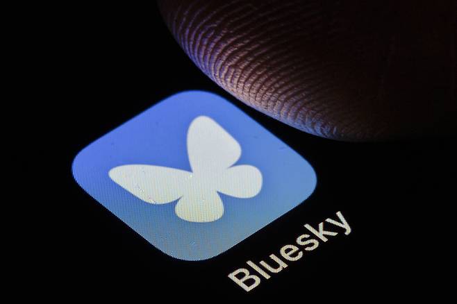소셜미디어 플랫폼 블루스카이. [게티이미지]
