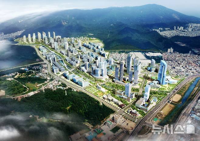 [부산=뉴시스] 센텀2지구 도시첨단산업단지 조감도. (그림=뉴시스 DB) photo@newsis.com