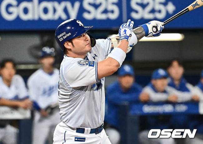 [OSEN=대구, 이석우 기자] 삼성 라이온즈 박병호 100 2025.05.10 / foto0307@osen.co.kr