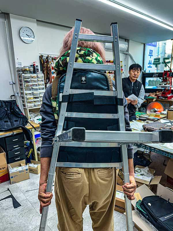 지게 지고 국토종주 