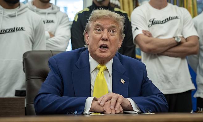 도널드 트럼프 미국 대통령. EPA연합뉴스&nbsp;