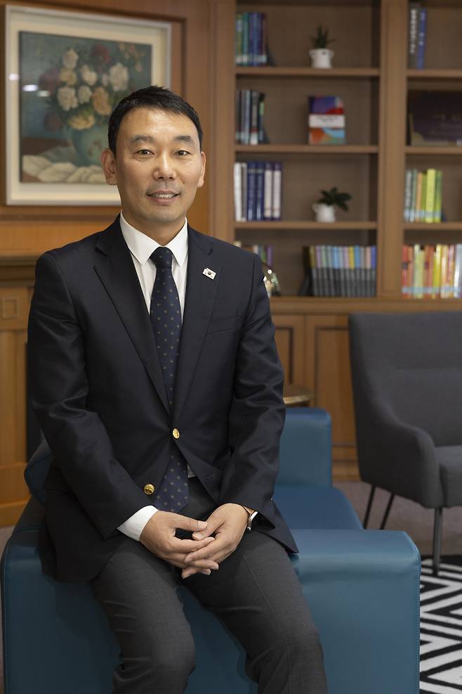 김용민 더불어민주당 의원. 지호영 기자