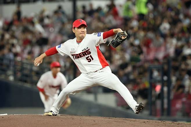 ▲ 전상현은 최근 안정감을 찾으며 정상궤도에 올랐음을 과시하고 있다 ⓒKIA타이거즈