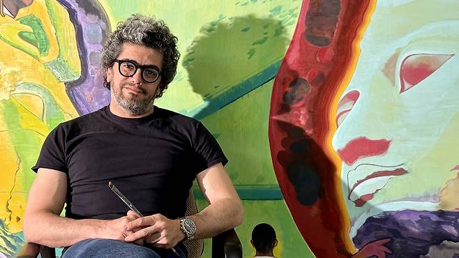 현대 미술 작가 바심 마그디 [삼성전자 뉴스룸 제공. 재판매 및 DB 금지]