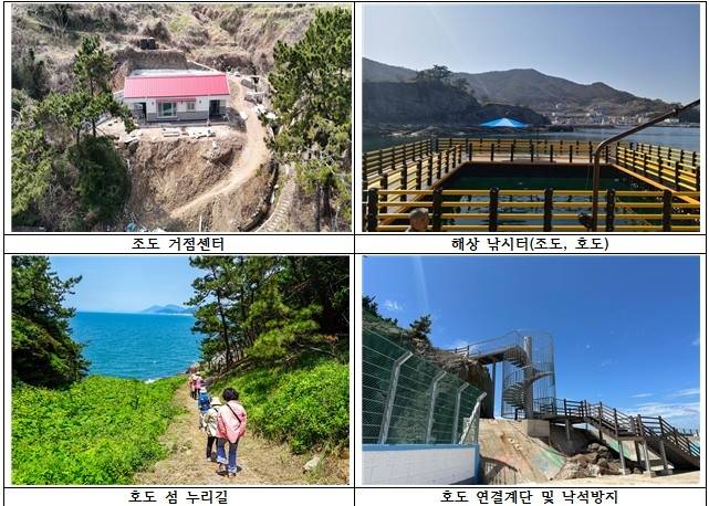 남해 조도·호도 살고 싶은 섬 가꾸기 사업 [경남도 제공. 재판매 및 DB 금지]