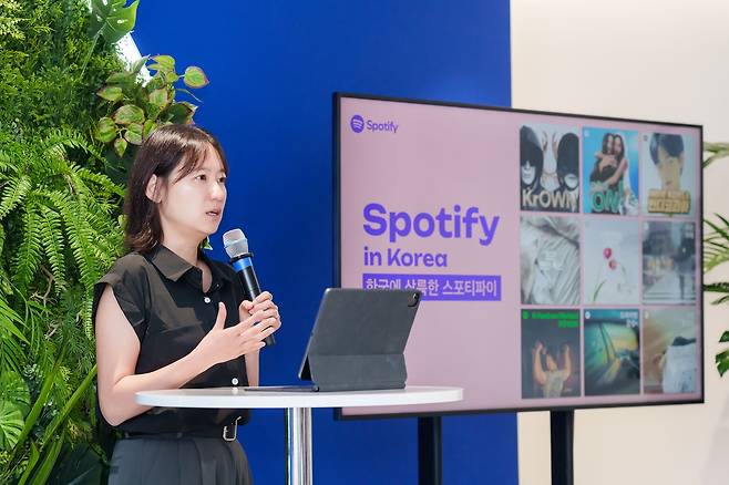 '스포티파이 사운드체크' 미디어 행사 [스포티파이 제공. 재판매 및 DB 금지]