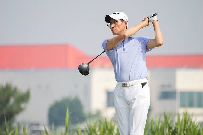 신광철의 드라이버 스윙. [KPGA 제공. 재판매 및 DB 금지]