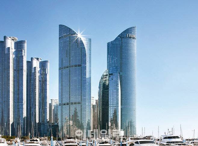 파크하얏트 부산 전경(사진=HDC현대산업개발)