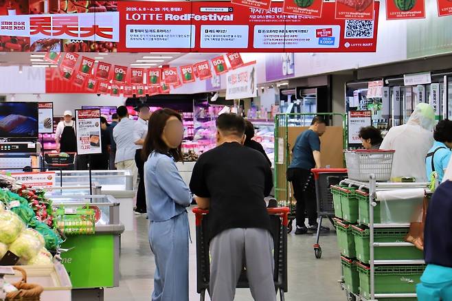 '롯데레드페스티벌'이 22일 종료된다.(롯데유통군제공)