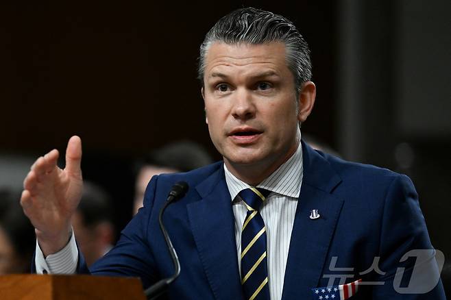 피트 헤그세스 미국 국방장관2025.06.18 ⓒ 로이터=뉴스1 ⓒ News1 김지완 기자