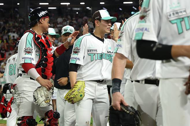 KIA 타이거즈 성영탁이 구단 신기록을 작성했다. 사진제공=KIA 타이거즈