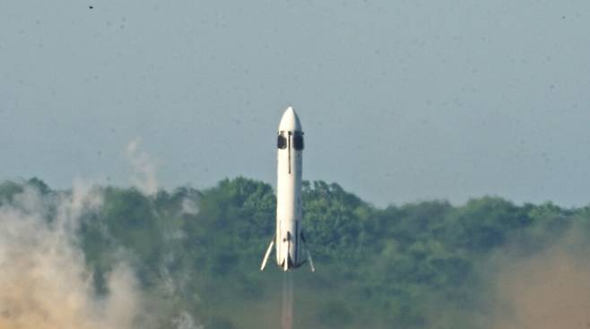 혼다가 개발중인 재사용 로켓 시험 발사