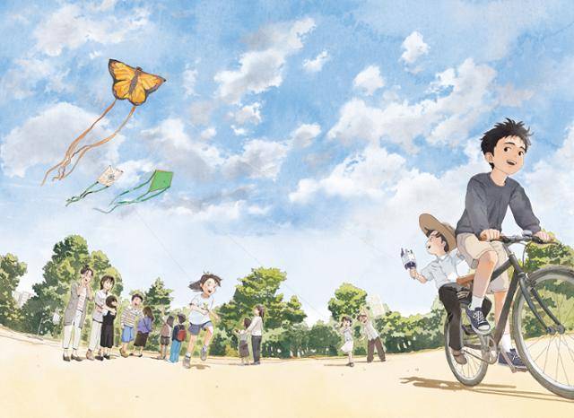 산이는 메아리 누나를 아는 사람들과 함께 연을 날리며 누나를 잃은 슬픔을 껴안는다. 문학동네 제공