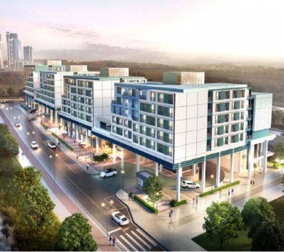 세종에 조성 중인 모듈러주택. [사진=한국철강협회]