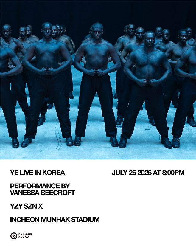 Poster of Ye's concert "Ye Live in Korea" (Channel Candy)