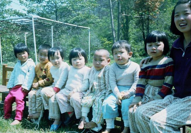 1979년쯤 국립마산결핵요양소에서 치료받던 환아들의 모습. 좋은씨앗 제공