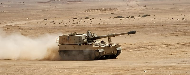 한화에어로스페이스의 K9 자주포 [사진=한화에어로스페이스]