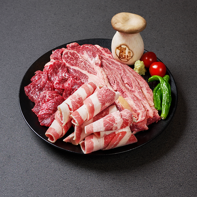 불막열삼 소고기 한접시 세트 메뉴. <부자비즈>