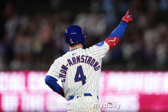 시카고 컵스 피트 크로우-암스트롱./게티이미지코리아