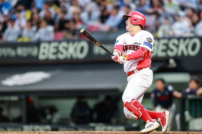 ▲ 퓨처스리그에서 좋은 성적을 거두고 있는 이우성은 확실한 타격 회복 조짐을 보여줘야 한다 ⓒKIA타이거즈