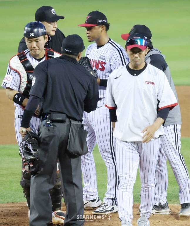 LG 엘리에이저 에르난데스. /사진=김진경 대기자