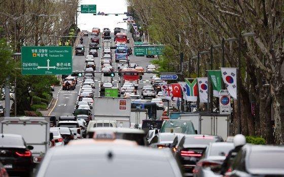 강남 테헤란로 일대 [연합뉴스 자료사진]