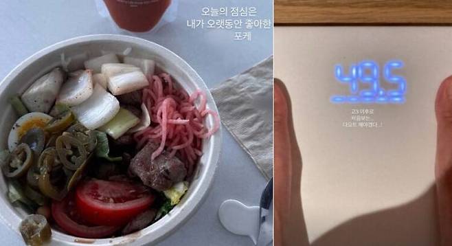 남보라가 좋아한다는 포케는 열량이 낮아 부담없이 먹을 수 있어 다이어트 메뉴로 제격이다. 다만 포케에 곁들이는 드레싱을 잘 골라야 다이어트 효과가 커진다. [사진=SNS]