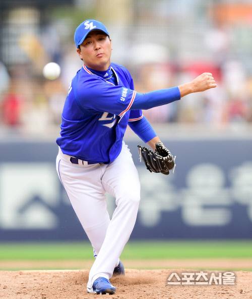 삼성 시절 우규민의 모습. 광주 | 최승섭 기자 thunder@sportsseoul.com